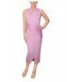 Sleeveless Striped Midi Dress Purple $28.80 Dresses